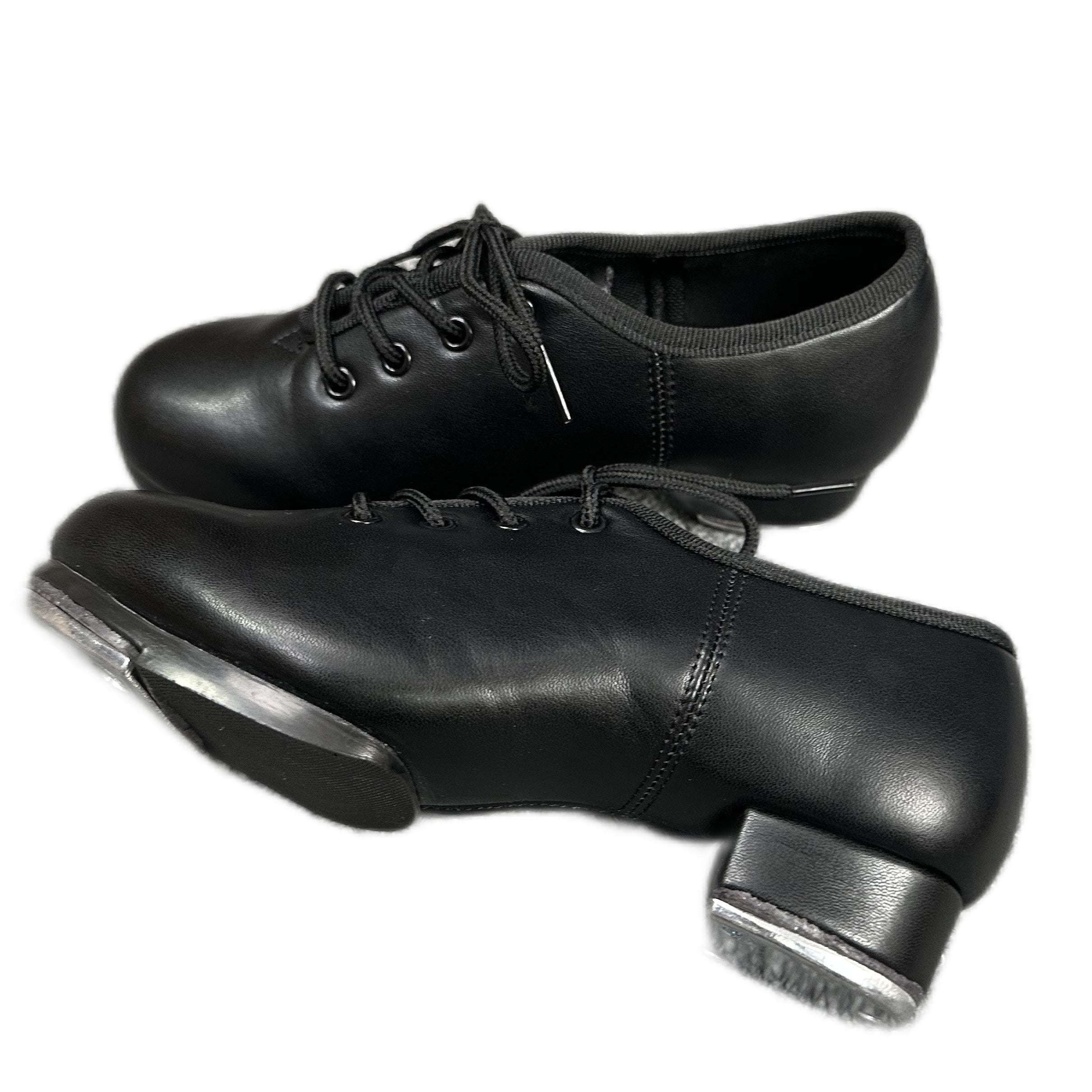 Girls Comfy Summer Dance Shoes Soft Sole Faux Leather Tap Jazz Shoes