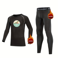 2pcs Kids Crocodile Fleece Sets Long Sleeve Pullover & Pants