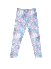 Girls Leopard Camo & Tie Dye Leggings Elastic Waist Yoga Pants
