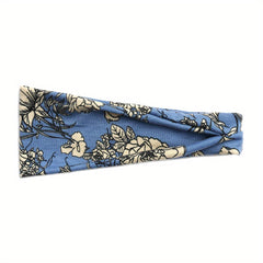 Boho Wide Headband Yoga Sweatband Hair Accessory
