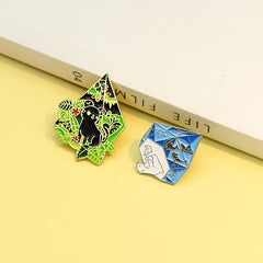 Cartoon Animal Brooch for Kids