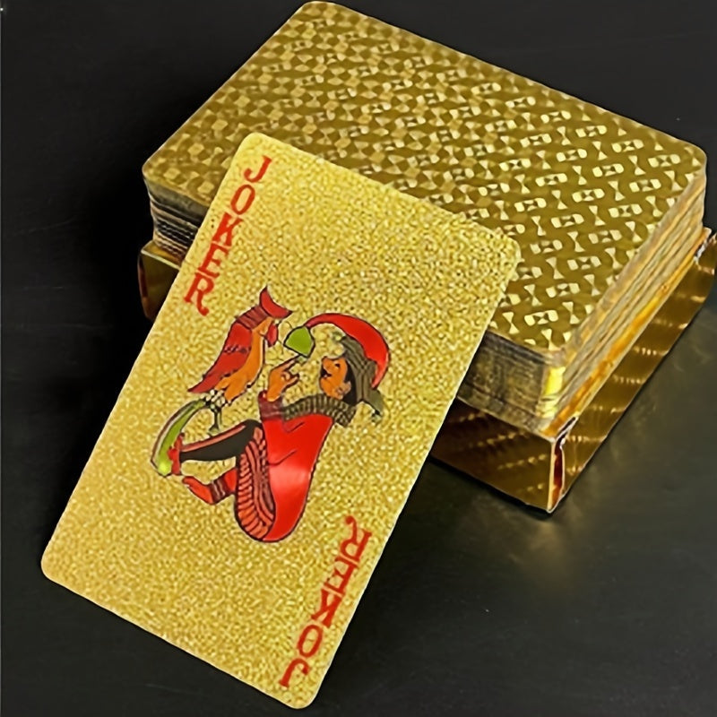 54pcs Waterproof Plastic Playing Cards Christmas Halloween