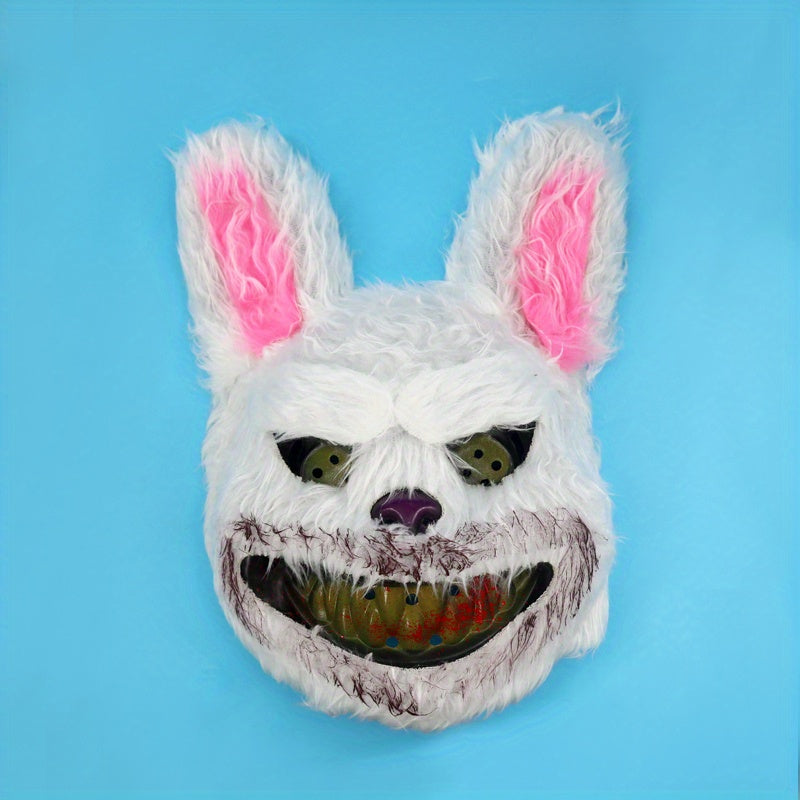 Evil Stuffed Bunny Mask Halloween Costume Party Props