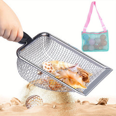 Beach Adventure Kit with Mesh Shovel & Bag
