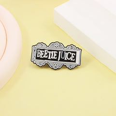 Beetle Juice Casual Novel Brooch Pin