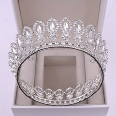 Crystal Crown Rhinestone Wedding Headwear Bride Hair Accessories