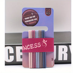 10pcs Seamless Hair Tie Ponytail Hair Rope Hair Accessories For Women