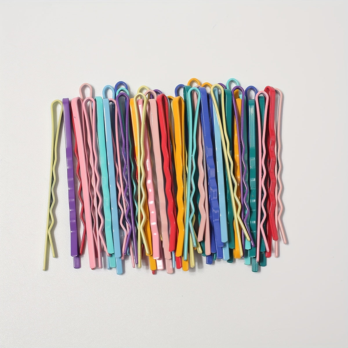 Colorful Hair Accessories Set with Rubber Bands, Clips, Mini Claws, Bobby Pins