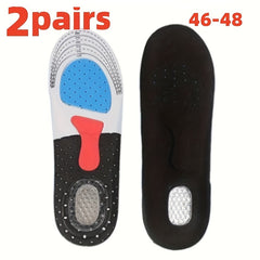 Silicone Shock Absorbing Insoles for Foot Pain Relief