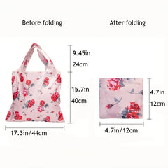 Printed Reusable Shopping Bag Eco Friendly