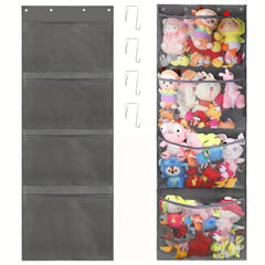 Over Door Stuffed Animal Storage Holder Hanging Toys Organizer