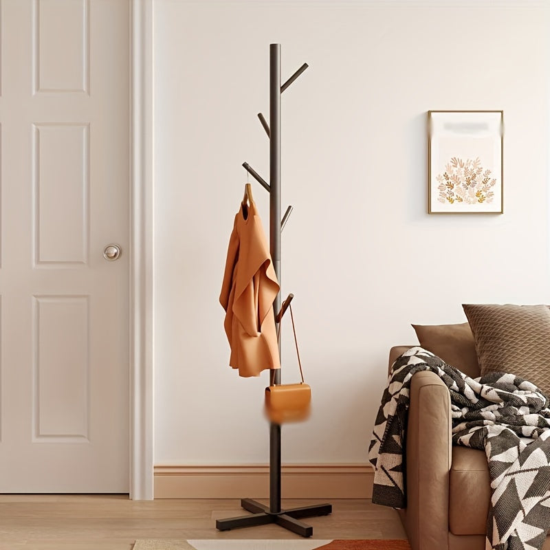 Modern Coat Rack Hanging Bag Clothes Hat Rack for Bedroom Living Roo