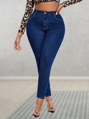  High Rise Skinny Jeans