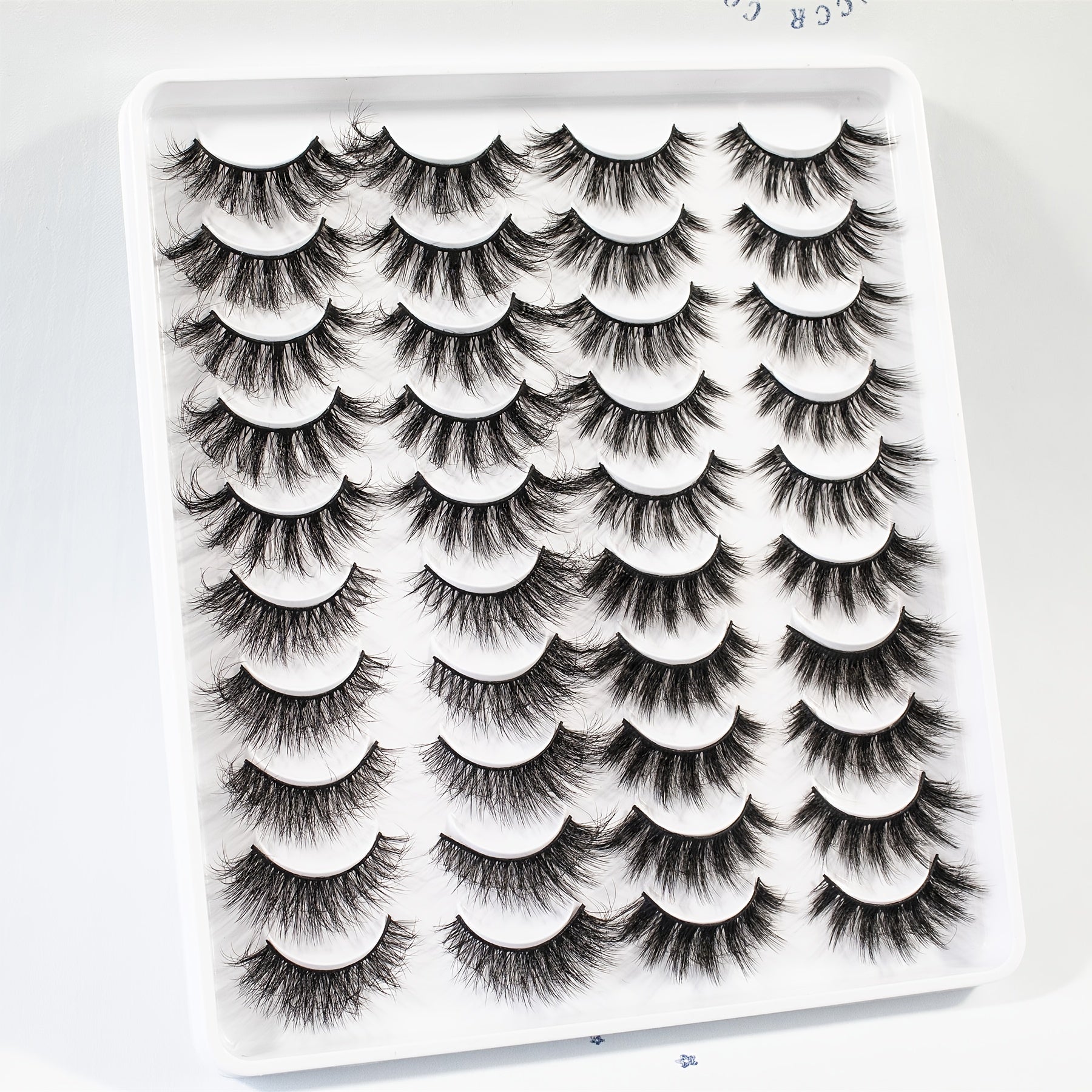 20 Pairs Soft Thick Cat Eye False Eyelashes Three-dimensional Simulation