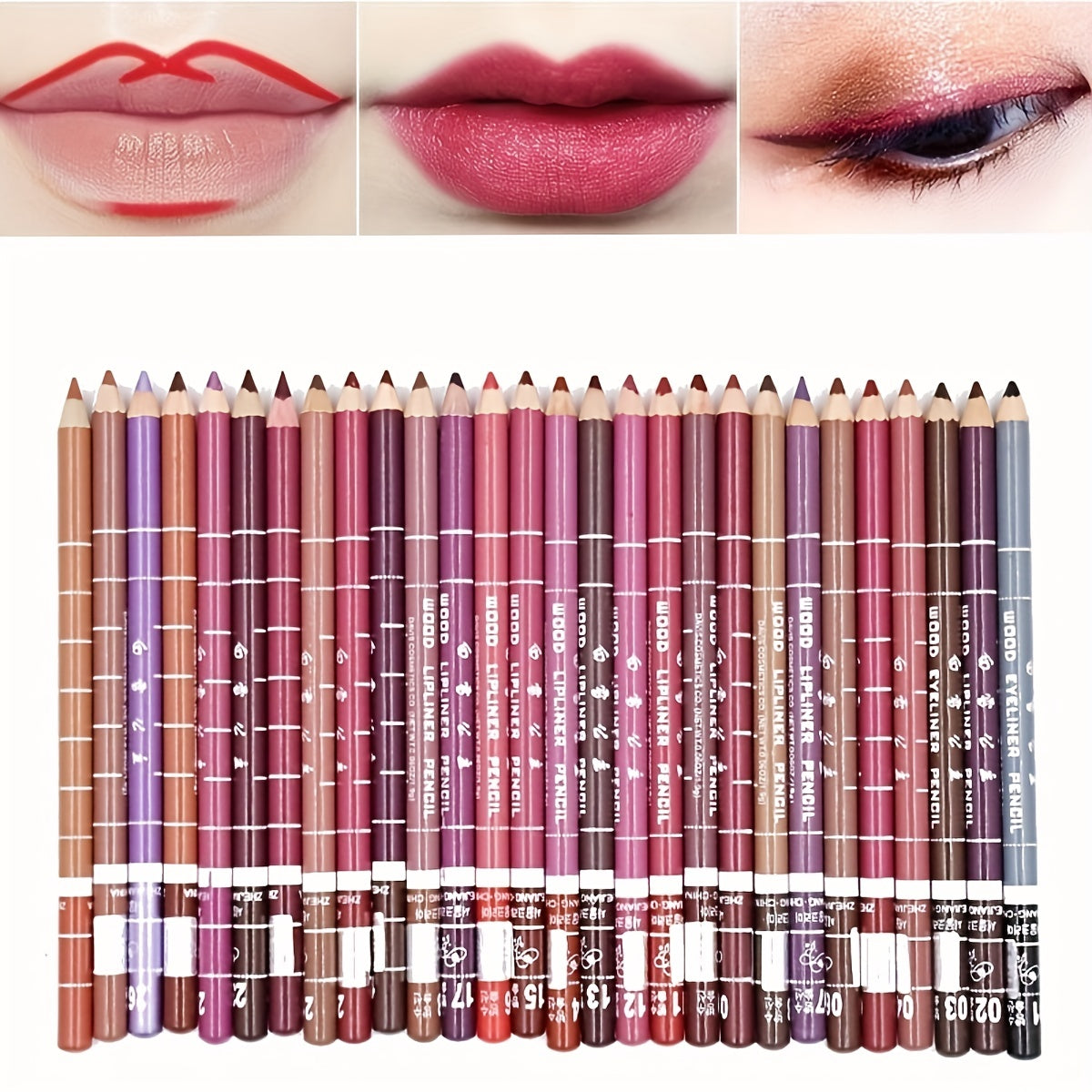 Matte Lip Liner Pencil Waterproof Smudge Proof Makeup Tool