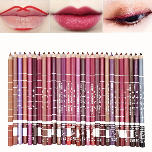 Matte Lip Liner Pencil Waterproof Smudge Proof Makeup Tool