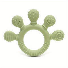 Idela Baby Teething Ring Silicone Teether for Infants