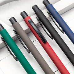 5 Pack Pretty Retractable Ballpoint Pens for Smooth Writing