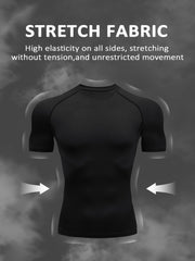 Men's Quick Dry Sports Compression Tee