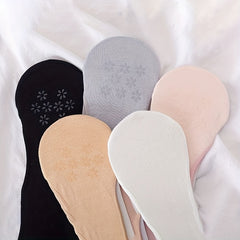 5 Pairs Invisible Low Cut Ankle Socks Women's Stockings