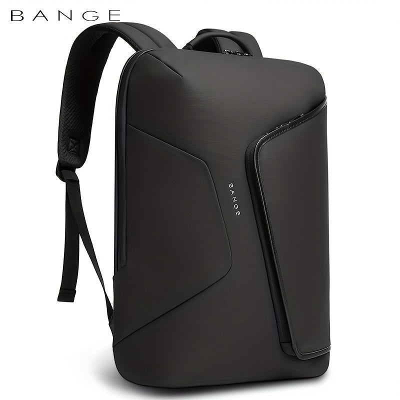 BANGE Business Backpack w/ USB Charging Port Water Resistant