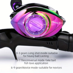 BILLINGS AR Baitcasting Reel 8.1:1 Gear Ratio 16KG Max Drag Fishing Tackle