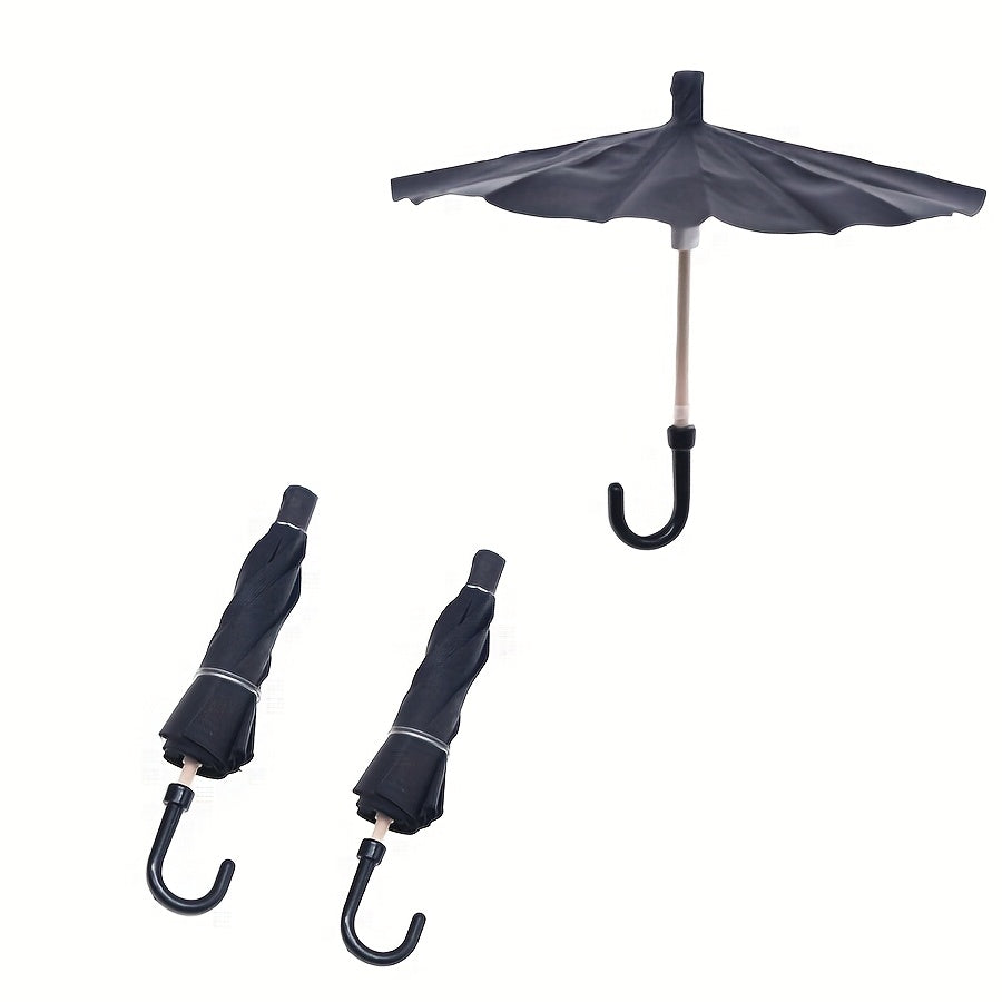 Dollhouse Miniatures Umbrella Model Openable Polyester Material