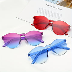 Y2K Sunglasses Candy UV400 Sun Shades