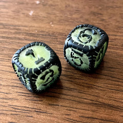 Luminous Retro Dice Game Novelty Leisure Toy Creative Party Funny Carnival