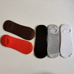 5 Pairs Argyle Textured Low Cut Ankle Socks Women's Stockings