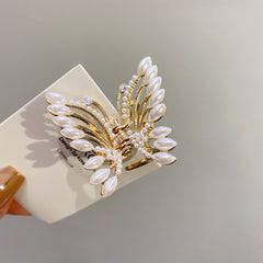 Pearl Mini Hair Claw Clips Wedding Hair Barrettes