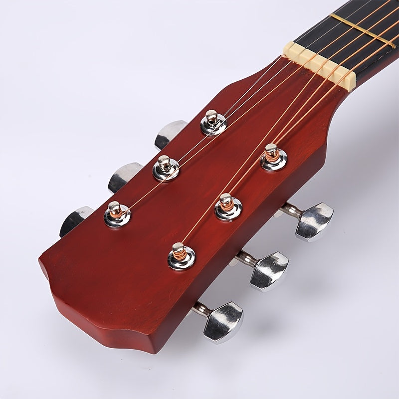 Folk Guitar 38 Inch Basswood Practicing Guitar Boys And Girls Beginners