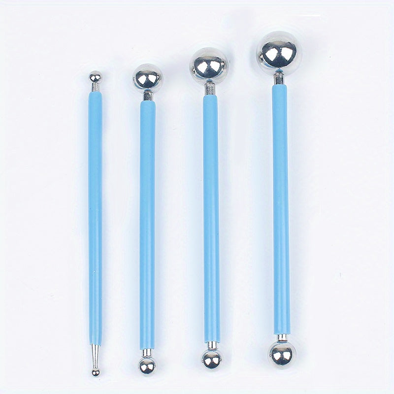 Silicone Soft Head Double Head Artificial Diamond Indentation Pen