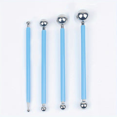Silicone Soft Head Double Head Artificial Diamond Indentation Pen