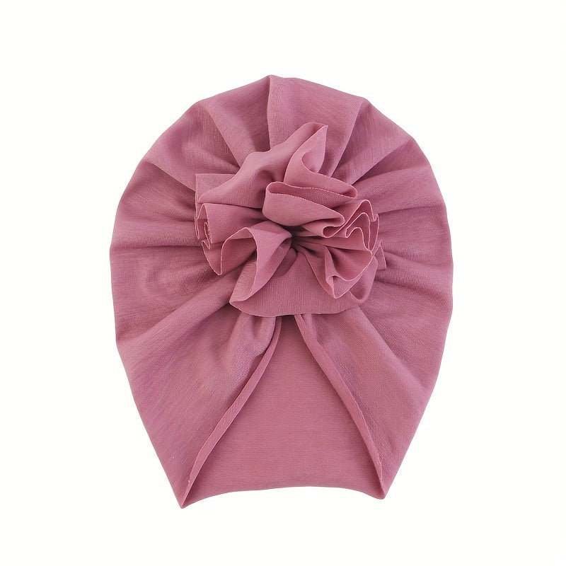 Flower Baby Hat Toddler Turban Infant Head Wraps Bonnet Beanie Cap