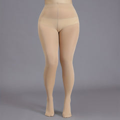  Plain Nylon High Rise Stretchy Stockings