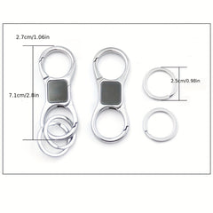 Heavy Duty Key Chain Organizer Quick Release with 2 Key Rings