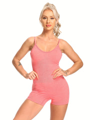 Cami Yoga Romper Seamless Bodysuit Jumpsuit Women's Activewear