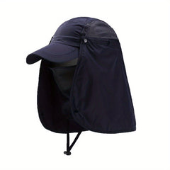 1pc Unisex Sun Protection Baseball Cap for Fishing