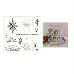 Christmas Metal Cutting Dies And Stamps For Scrapbook Craft Supplies