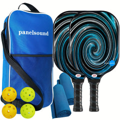 Pickleball Paddles Set Of 2 with Enhanced Honeycomb Core