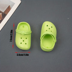 Simulation Mini Small Shoes Accessories Decorations Shoe Flowers 4pcs