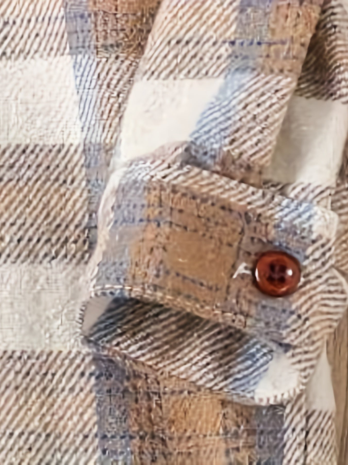 Boys Plaid Flannel Shirts Long Sleeve Button Down Tops Outwear Jacket