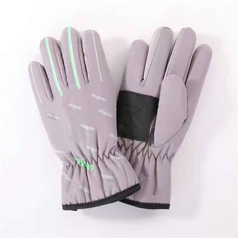 Kids' Touch Screen Ski Gloves for Outdoor Activities
