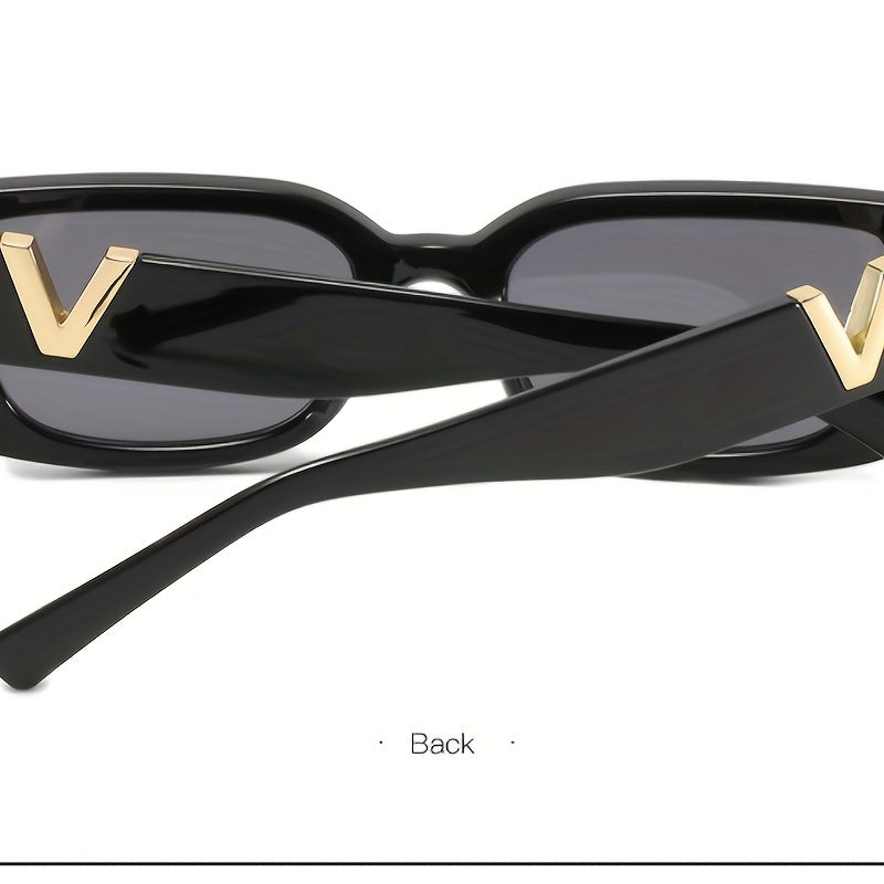 Square Frame Sunglasses Wrap Around Glasses UV400