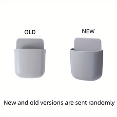 Remote Control Holder Wall Mount Media Storage Box with Adhesive