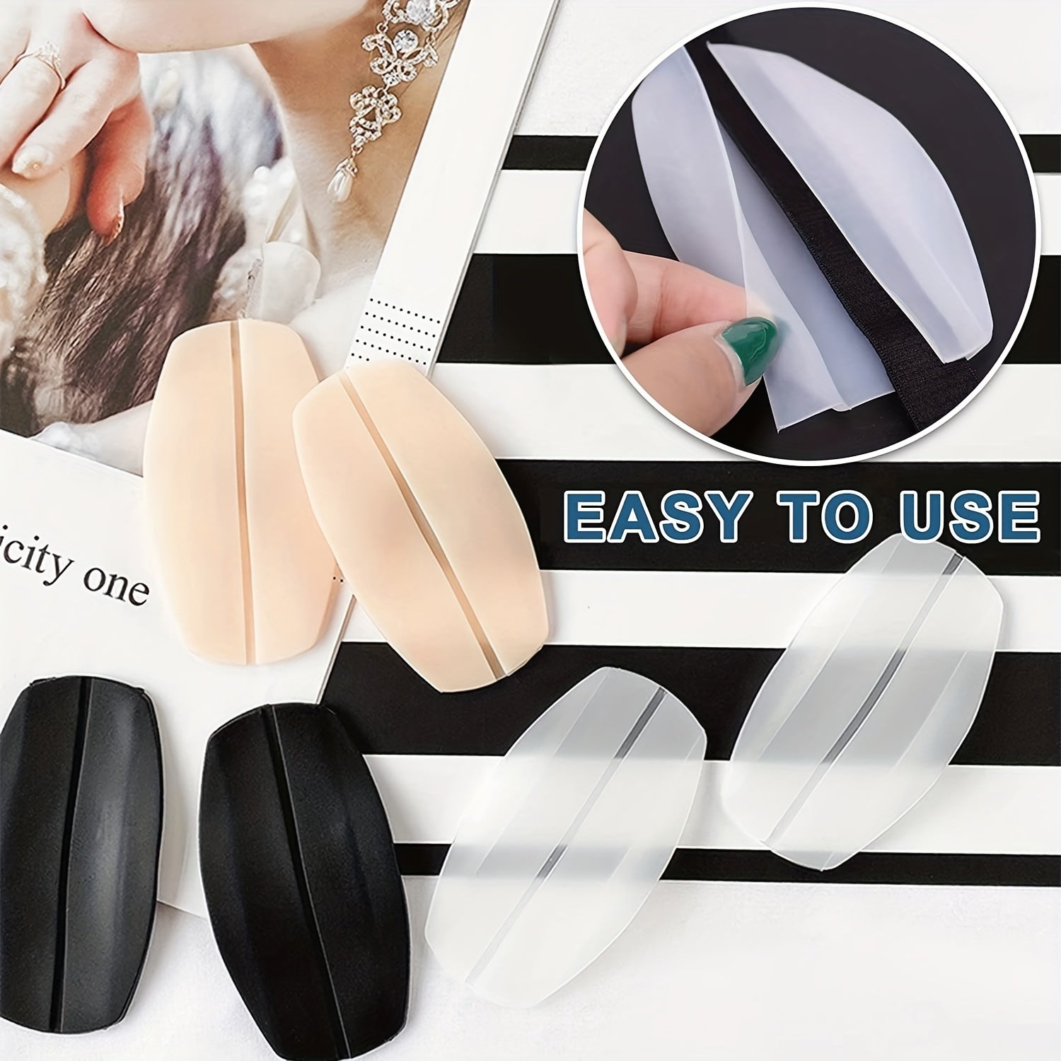 2pcs Silicone Shoulder Pads Non-slip Bra Strap Cushions