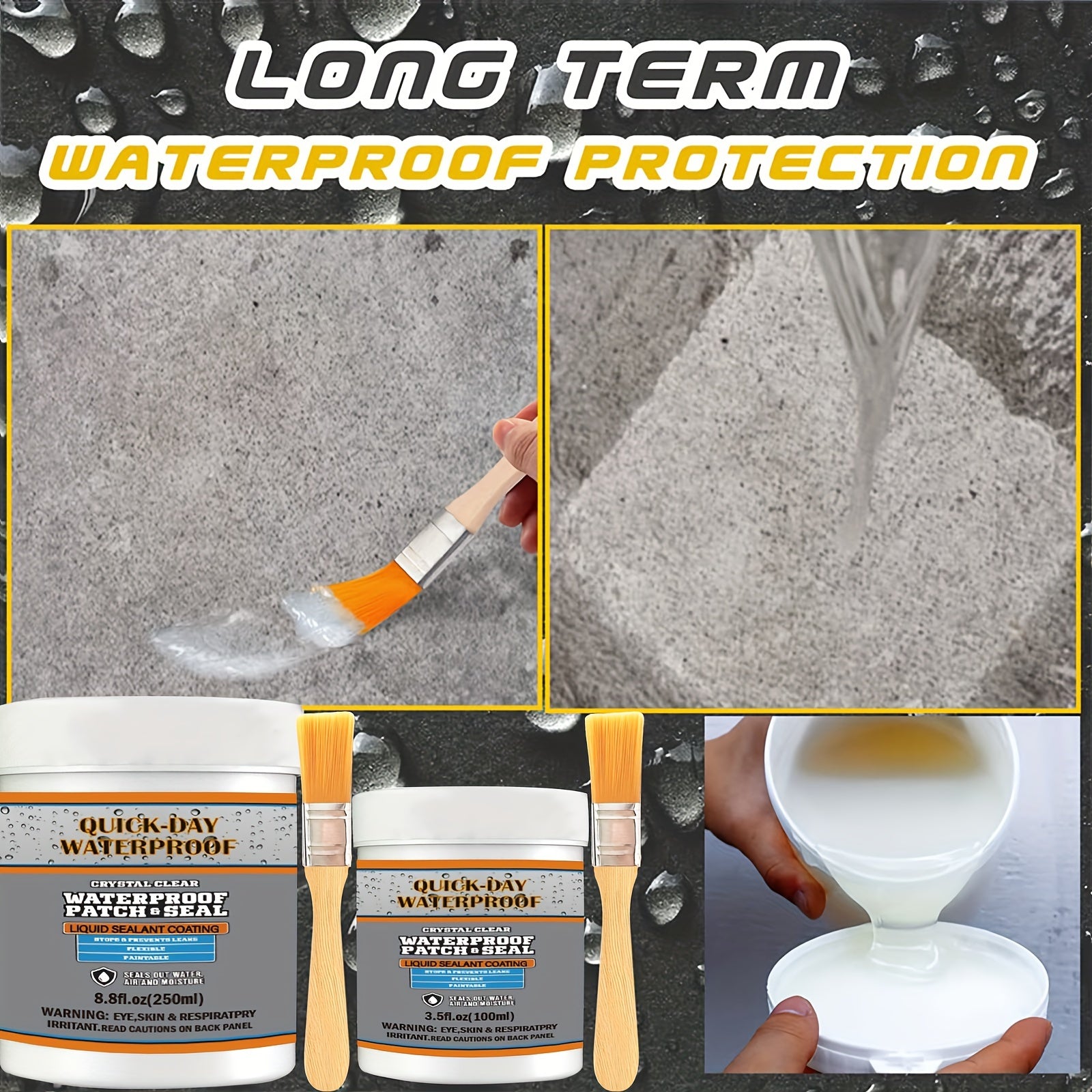 1pc Waterproofing Agent Invisible Leak-proof Insulation Sealant