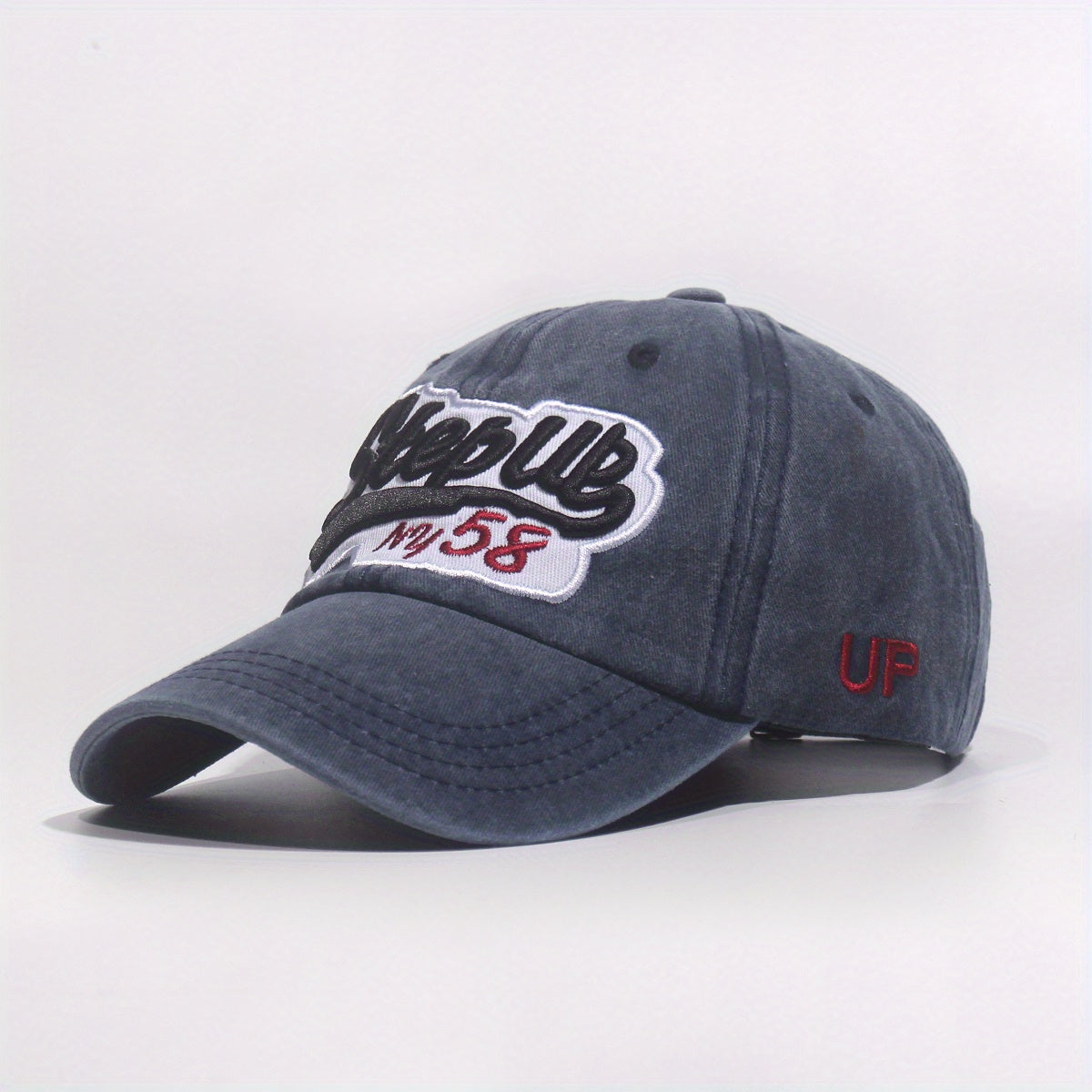 Men's Embroidered Baseball Cap Washed Cotton Hat