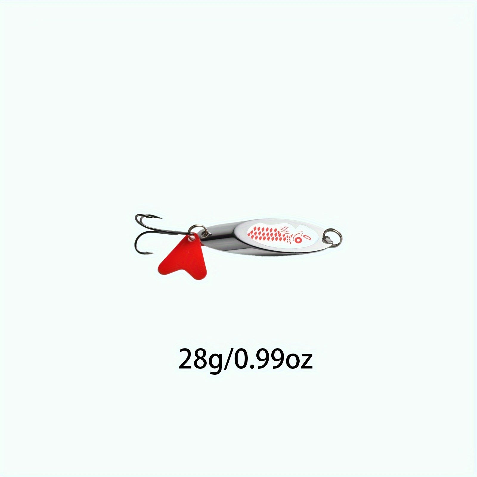 1pc 5 32g Saltwater Fishing Spoon Lure Treble Hook Hard Bait